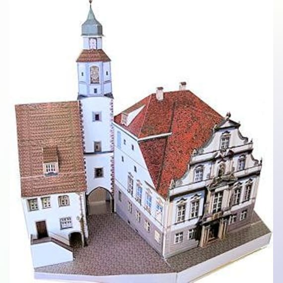 Ратуша (Ванген-им-Алльгой, Германия), масштаб 1:160