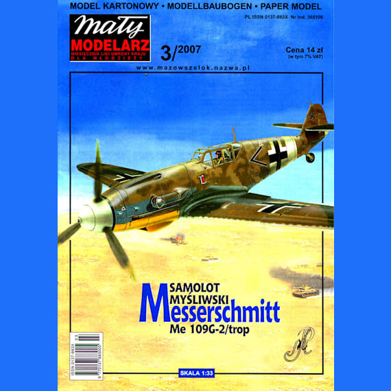 Maly Modelarz - 03/2007 - Messerschmitt Bf 109G-2/trop
