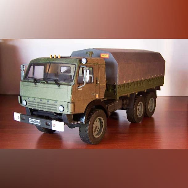 Журнал Novamodel - 29 - Грузовик КамАЗ-43114, масштаб 1:43