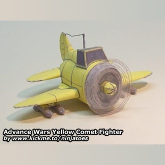 Истребитель Yellow Comet Fighter (Advance Wars)