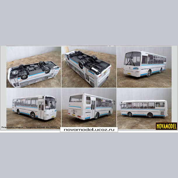 Журнал Novamodel - 33 - Автобус ПАЗ-4230 Аврора