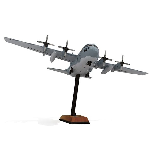 Бумажная модель Самолет Lockheed AC-130U