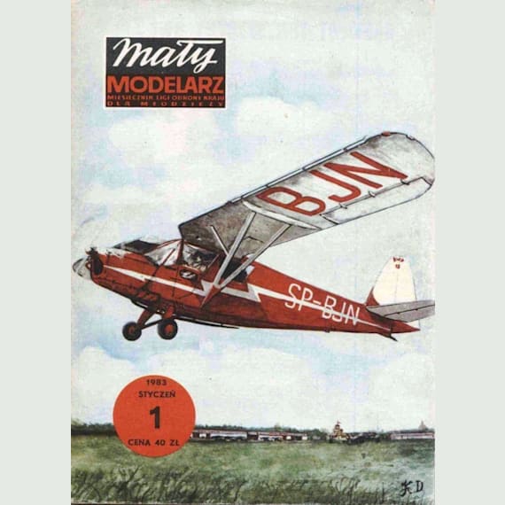 Maly Modelarz - 1/1983 - Многоцелевой самолет RWD-13