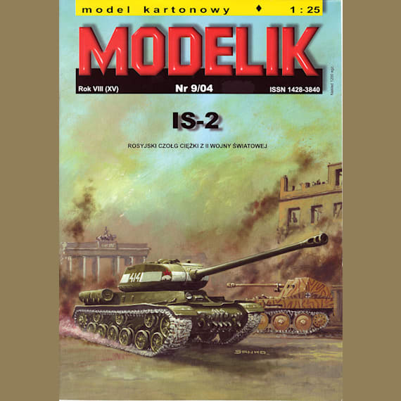 Modelik - 8/2004 - Танк ИС-2