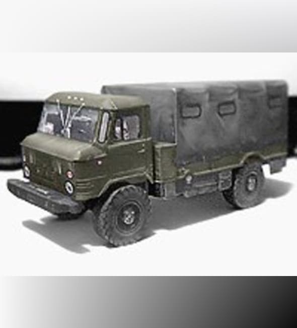 Бумажная модель Автомобиль ГАЗ-66