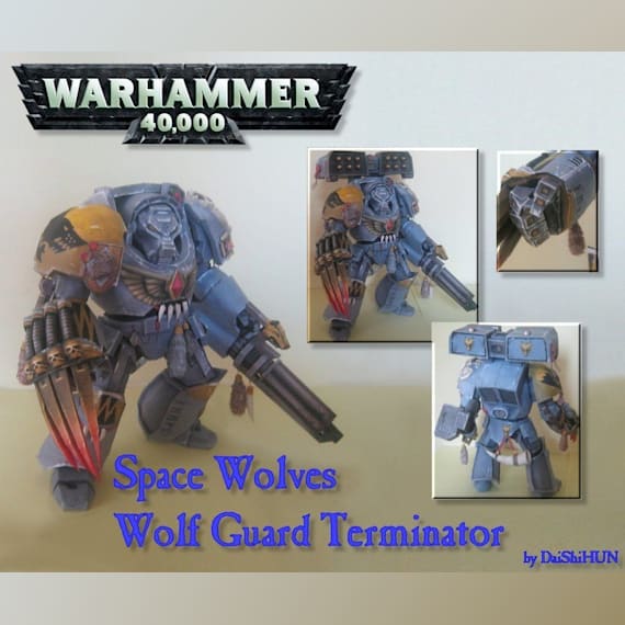 Терминатор Волчьей гвардии (Warhammer 40000)