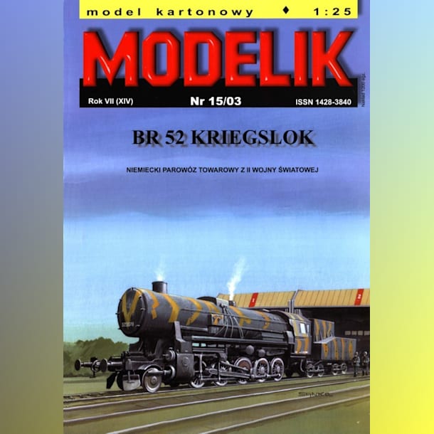 Журнал Modelik - 15/2003 - Военный паровоз BR 52