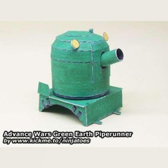 Пушка Green Earth Piperunner (Advance Wars)