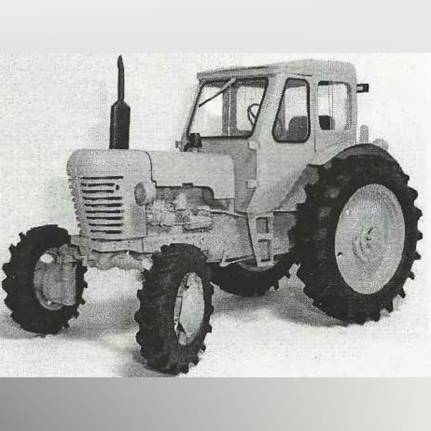 Журнал Бумажное моделирование - 122 - Трактор МТЗ-50