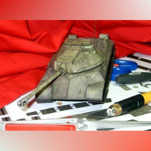 Бумажная модель Танк ИС-3