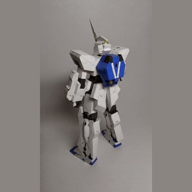 Бумажная модель Робот RX-0 Unicorn Gundam (Gundam), масштаб 1:96