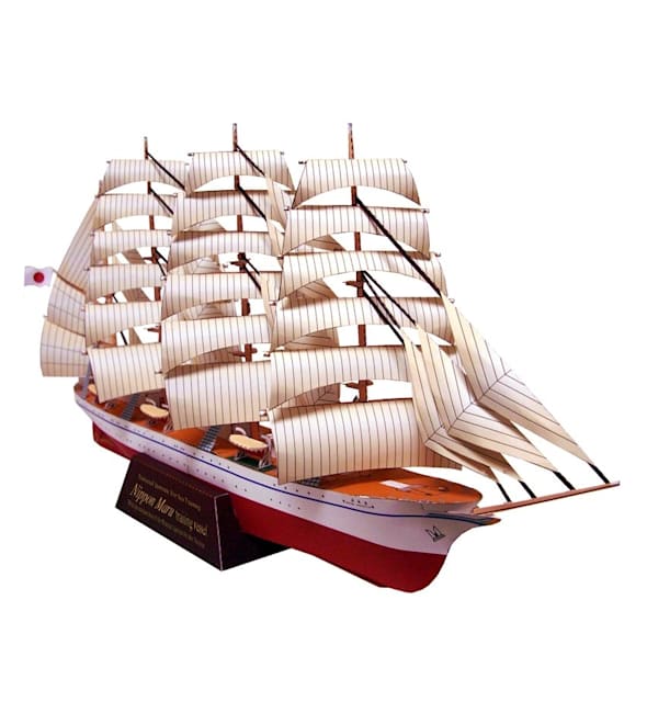 Бумажная модель Барк Ниппон Мару / Nippon Maru