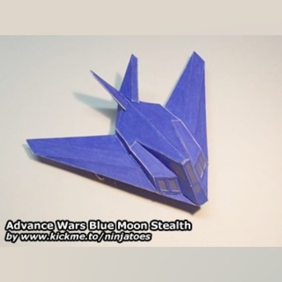 Стелс-истребитель Blue Moon Stealth Fighter (Advance Wars)