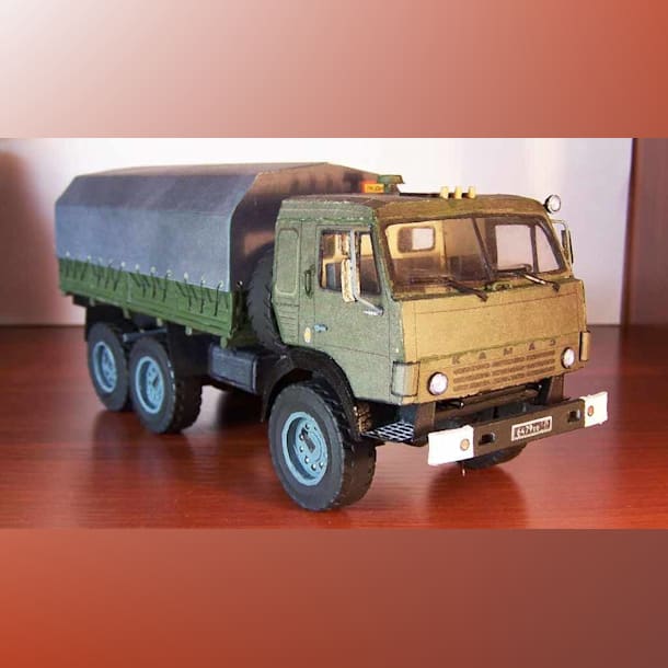 Журнал Novamodel - 29 - Грузовик КамАЗ-43114, масштаб 1:43