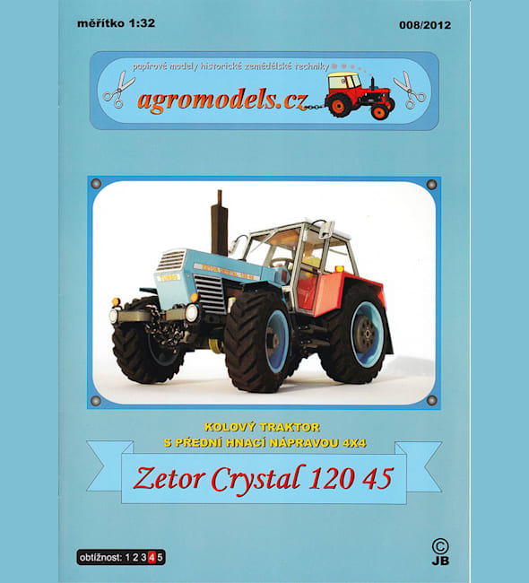 Журнал Agromodels - 08 - Трактор Zetor Crystal 120 45