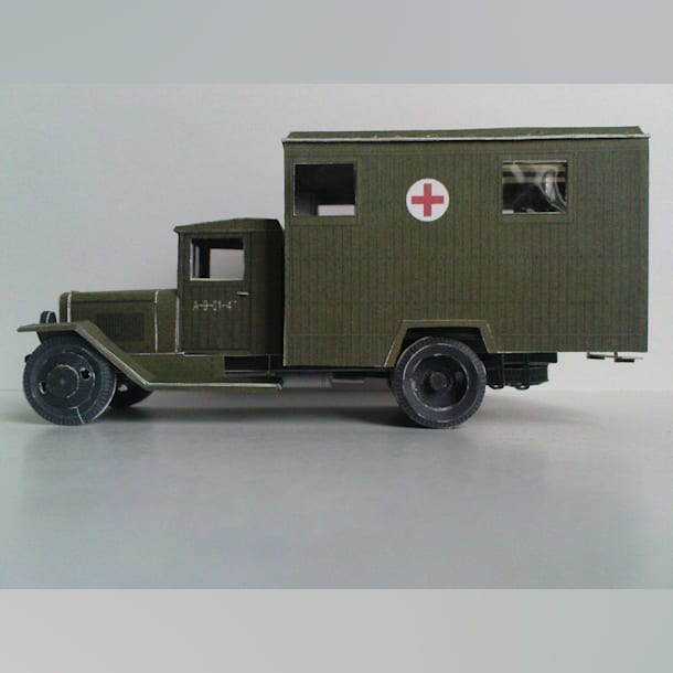 Журнал Novamodel - 27 - Санитарный автомобиль ЗИС-44, масштаб 1:43