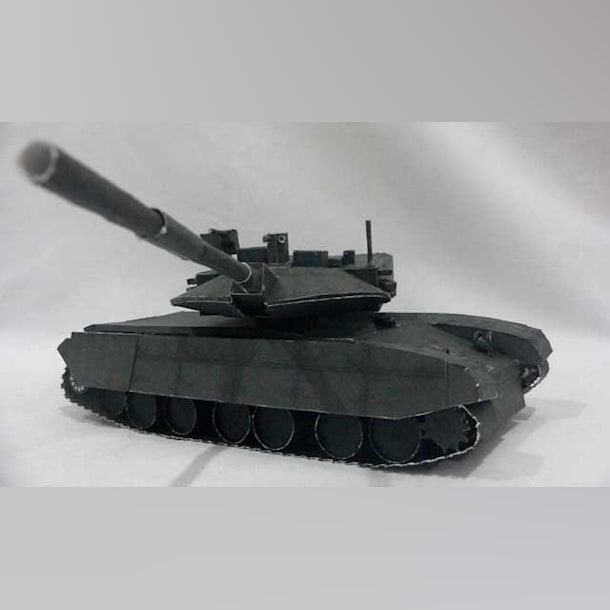 Бумажная модель Танк Черный орел