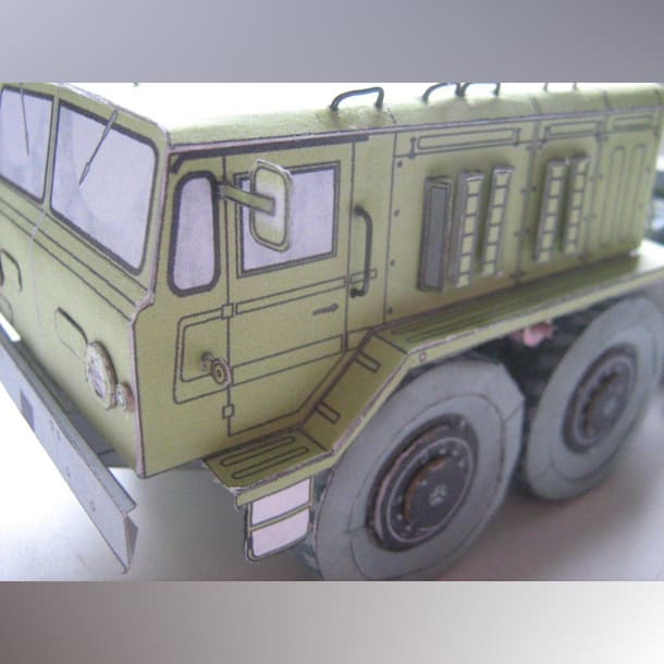 Журнал Novamodel - 2 - Тягач МАЗ-537, масштаб 1:43