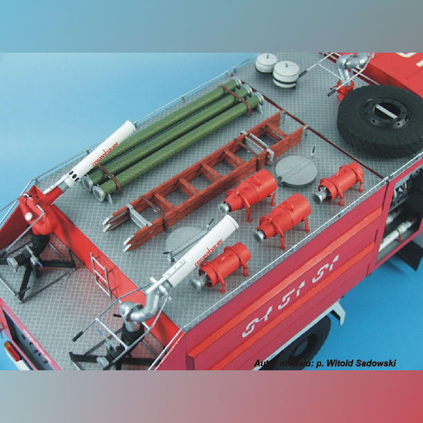 Журнал Orlik - 024 - Пожарный автомобиль Jelcz GCBA 13/48
