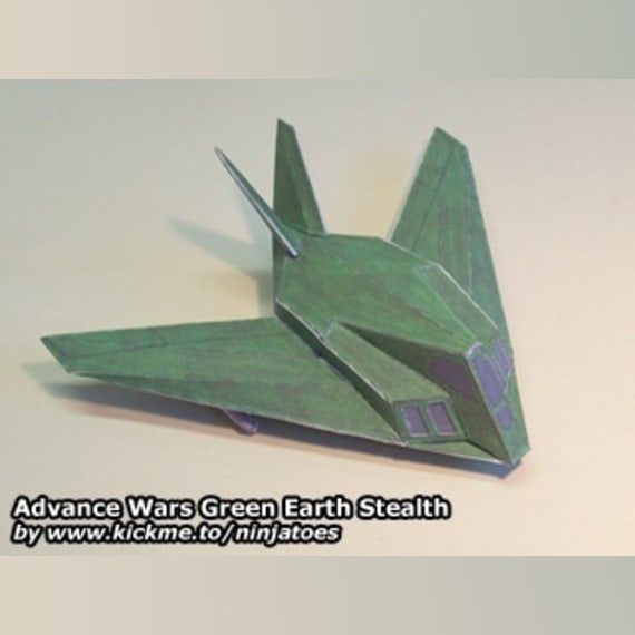 Стелс-истребитель Green Earth Stealth Fighter (Advance Wars)