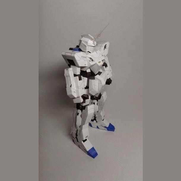 Бумажная модель Робот RX-0 Unicorn Gundam (Gundam), масштаб 1:96