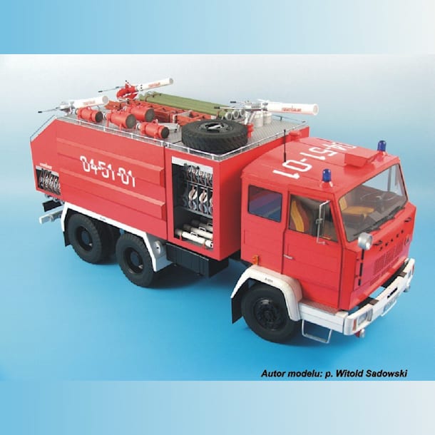 Журнал Orlik - 024 - Пожарный автомобиль Jelcz GCBA 13/48