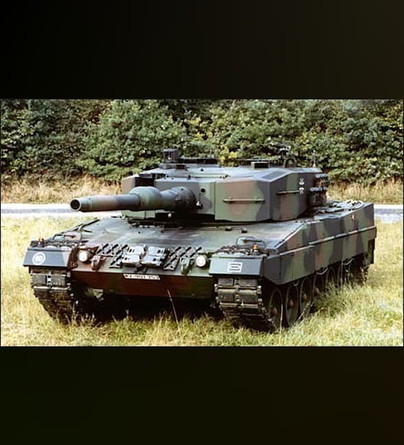 Бумажная модель Танк Леопард 2A4