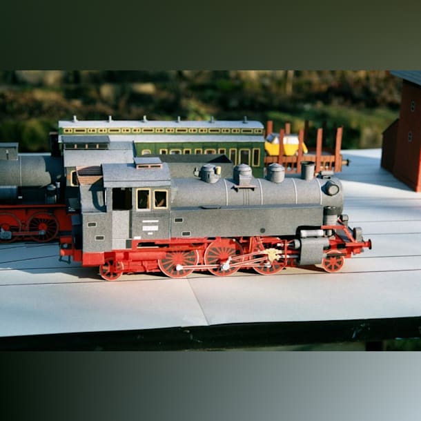 Бумажная модель Паровоз DRG Class 64