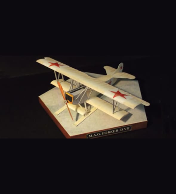 Бумажная модель Самолет Fokker Fokker D.VII