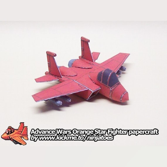 Истребитель Orange Star Fighter (Advance Wars)