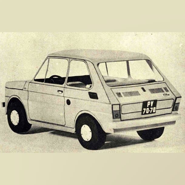 Журнал Maly Modelarz - 10/1973 - Автомобиль Fiat 126p
