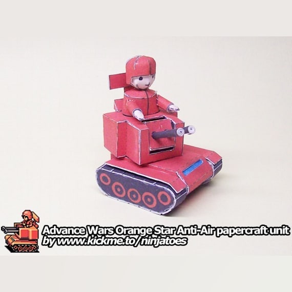 Зенитная установка Orange Star Anti-Air (Advance Wars)