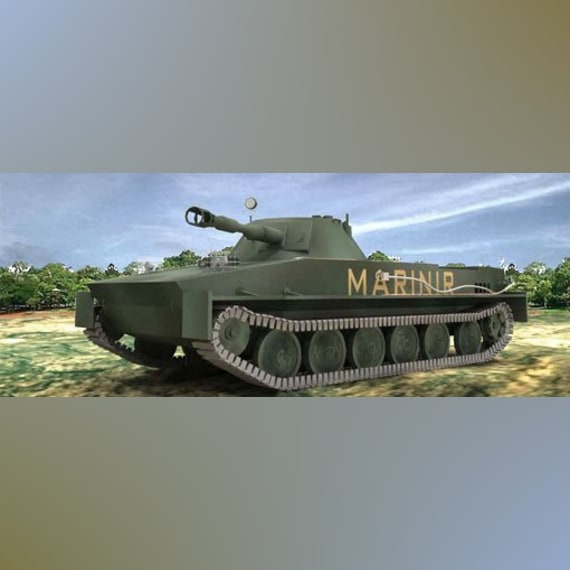 Плавающий танк ПТ-76