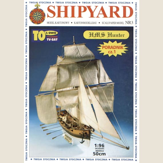 Shipyard - 03 - Парусный корабль HMS Hunter