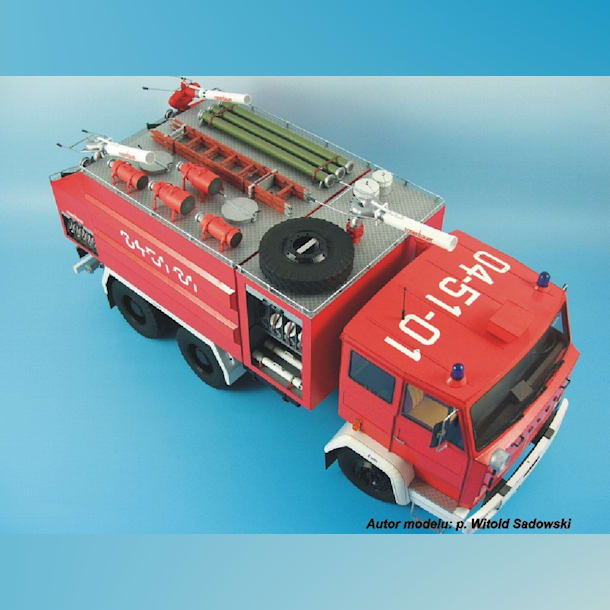 Журнал Orlik - 024 - Пожарный автомобиль Jelcz GCBA 13/48