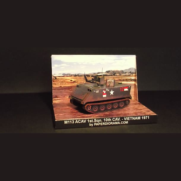 Бумажная модель Бронетранспортер M113
