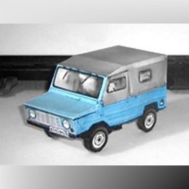 Бумажная модель Автомобиль ЛуАЗ-969А