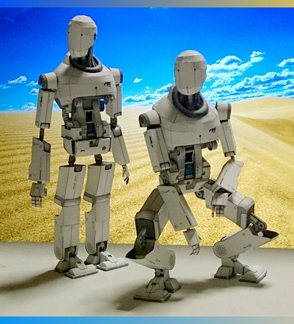 Бумажная модель Робот Pilgrim7000 (Страховщик)