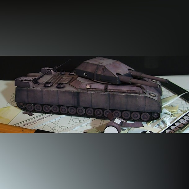 Журнал Макет танка - 000 - Танк Landkreuzer P.1000 Ratte