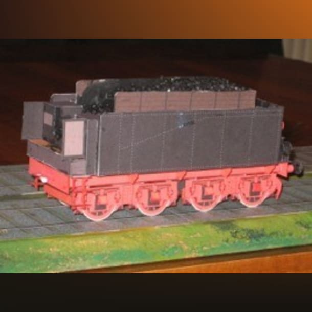 Бумажная модель Паровоз Prussian P 6