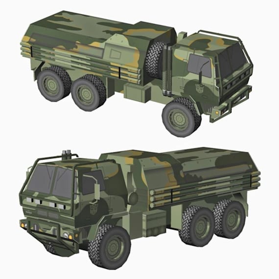 Тактический грузовик Oshkosh FMTV 6x6 (Трансформеры)