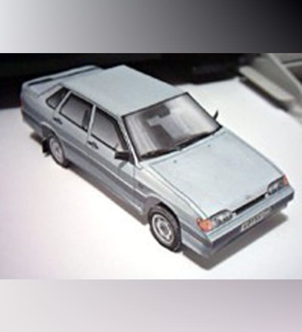 Бумажная модель Автомобиль ВАЗ-2115