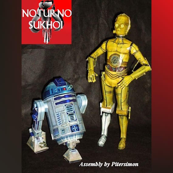 Роботы R2-D2 и C-3PO (Звездные войны)