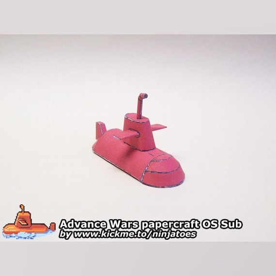 Подводная лодка Orange Star Sub (Advance Wars)