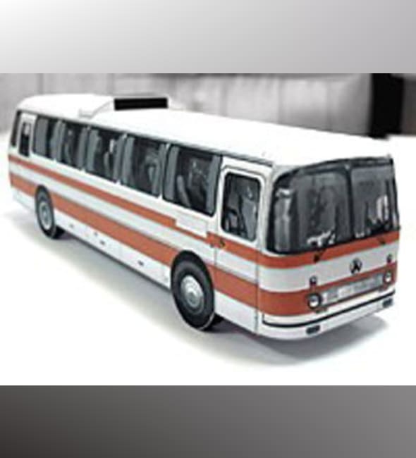 Бумажная модель Автобус ЛАЗ-699Р