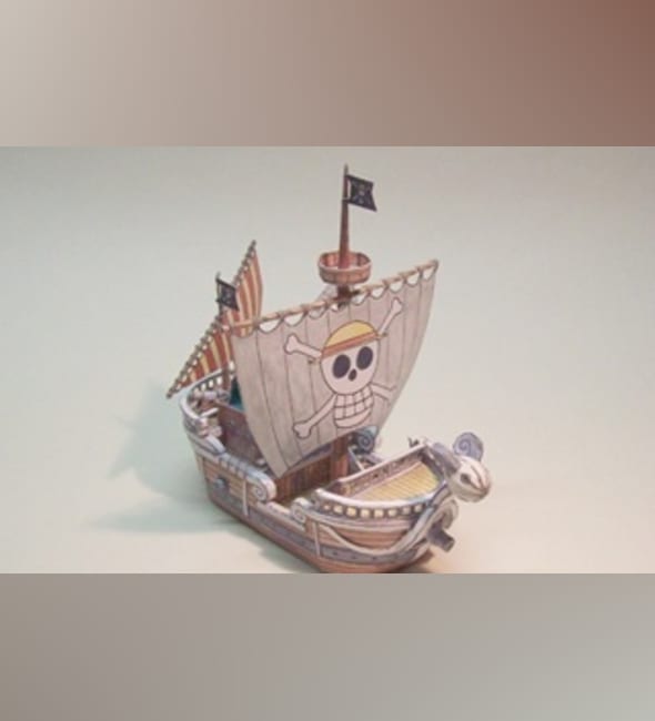 Бумажная модель Корабль Гоинг Мери (Ван пис / One Piece)