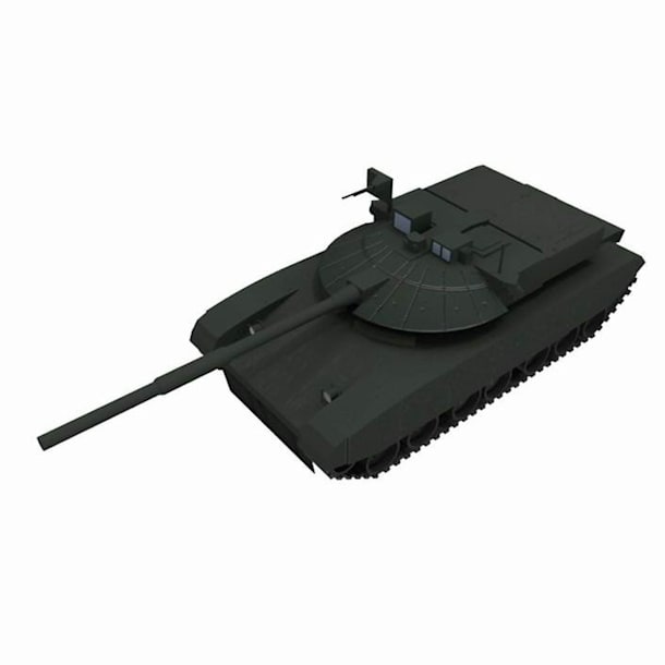 Бумажная модель Танк Черный орел