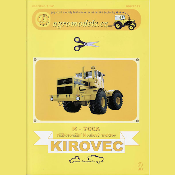 Журнал Agromodels - 06 - Трактор К-700А Кировец