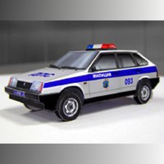 Автомобиль ВАЗ-2109 ДПС
