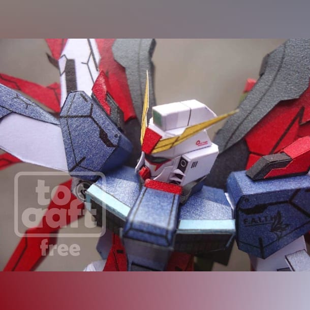 Бумажная модель Робот ZGMF-X42S Destiny Gundam (Gundam)